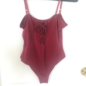 Lace up Bodysuit